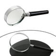 thumbnail image 2 of Chendee 5X Magnification Handheld Magnifier Magnifying Glass Handle 75Mm To100Mm 2Inch,75Mm, 2 of 9