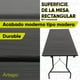 thumbnail image 3 of Mesa para jardín rectangular plegable acabado tipo madera plástico HDPE ligera Folding table mesa premium para terraza eventos de 1.66m, 3 of 8