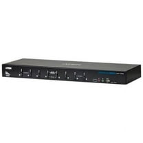 8PORT DUAL LINK USB DVI-I HDB-15 CS1788 KVM AUDIO SUP TAA