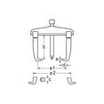thumbnail image 2 of Gedore 1.07/1-E Quick-release puller, 3-arm pattern 90x100 mm, 2 of 2