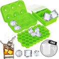 thumbnail image 1 of Ice Tray. Ice Cubes. Glacon Tray. Ice Cube Tray With Lid. Silicone Ice, 1 of 5