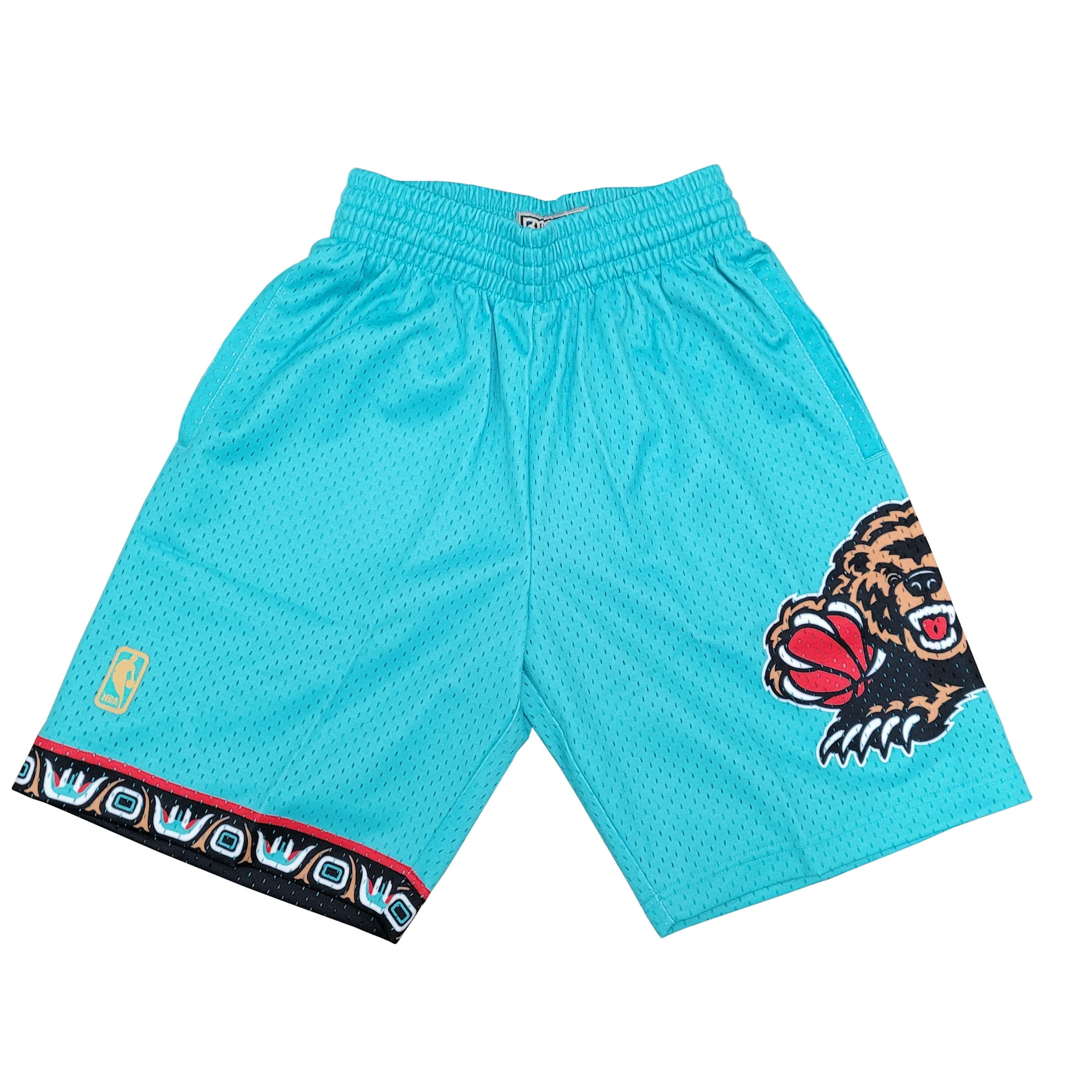 Mitchell & Ness Teal NBA Vancouver Grizzlies 96-97 Road Swingman Shorts -  XS 