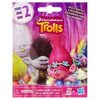  Trolls Party Favors Set - 12 Pc Trolls Goodie Bag Filler Bundle  with 6 Trolls Blind Bags with Trolls Mini Figurine Mystery Toys Plus 4  Trolls Sticker Sheets, More