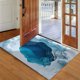 thumbnail image 5 of Alfombra antideslizante de terciopelo de cristal, alfombra visual de terciopelo de cristal para entrada del hogar, alfombra decorativa a prueba de suciedad, alfombra absorbente de agua para baño, alfo, 5 of 6