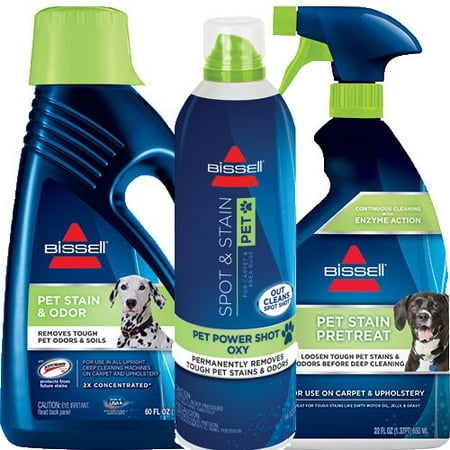 Bissell Spot & Stain Pet Deep Cleaning Formula Kit,