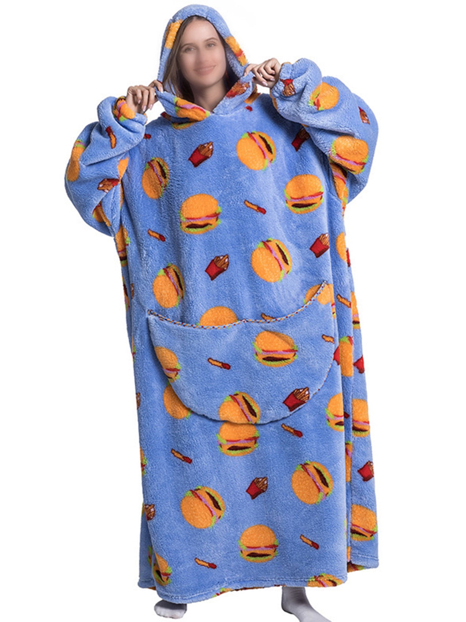 wrcnote-women-wearable-blanket-hoodie-with-kanga-pocket-sherpa-fleece