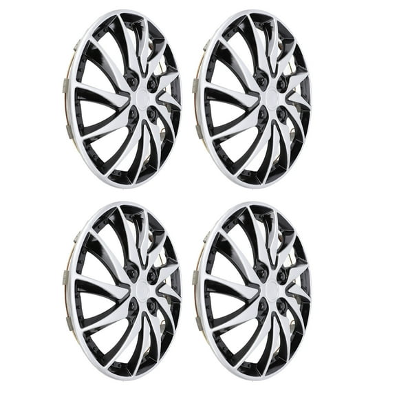 14 Po HUBCOFF Housse de Roue Élégante Anti-Rayures Remplacement pour Fiesta Escort Clio Felicia Sprint Accent Rio