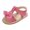 Hot Pink, variant on Infant Baby Girls Summer Sandals with Flower Bowknot Soft Sole Newborn First Walker Crib Dress Shoes White 9-12 Months