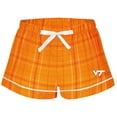 thumbnail image 2 of Women's Boxercraft Orange Virginia Tech Hokies Flannel Shorts, 2 of 3