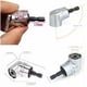 thumbnail image 4 of Adaptadores para destornilladores en ángulo recto de 105° (juego corto y largo) + extensión de taladro flexible para destornilladores eléctricos: perfectos para espacios reducidos, 4 of 5