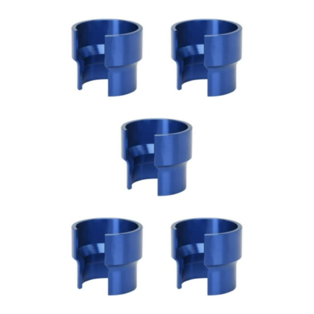 Guardoinrt Revolutionize Motorbike Motorcycle Universal CNC Front Fork Oil Seal Driver Tool blue 5Set