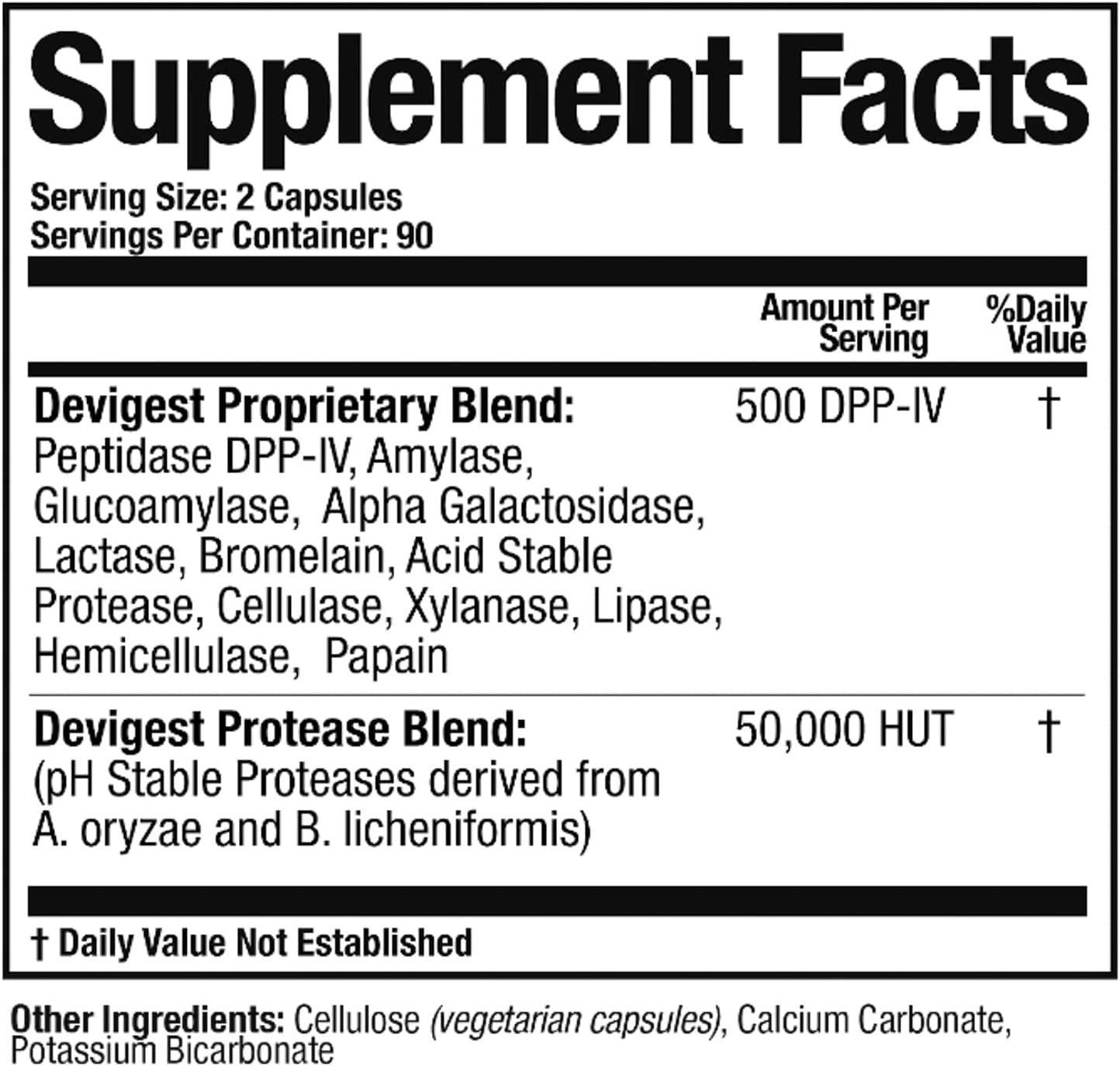 Arthur Andrew Medical, Devigest ADS, Advanced Digestive Support, Relief for Lactose Intolerance and Casein Sensitivities, Vegan, Non-GMO, 180 Capsules