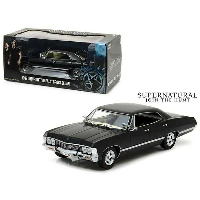 1967 Chevrolet Impala Sports Sedan \ Supernatural \ (TV Series 2005) 1/24 Diecast Model Car de Greenlight. Greenlight 84032BK