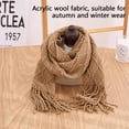 thumbnail image 4 of Kids Scarf Soft Warm Knit Neck Warmer Winter Classic Scarf For Boys Girls Wraps Soft Windproof Neck-Style:Style1;, 4 of 5