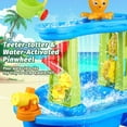 thumbnail image 2 of Kids Water Table for Toddlers 3-5,3-Tier Splashing Sand Water Table Toys with Accessories,Activity Sensory Play Table for Summer Beach Backyard,Outdoor Toy for Kids Boys Girls Age 3 4 5 6 7 8, 2 of 6