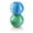 Blue,Green, variant on YEMNPIOS 2 Pcs 8.5 Inch Large Inflatable Bouncing Balls Marbleized Bouncy Ball for Adults Pets Party Supplies Beach PVC
