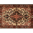 thumbnail image 1 of Ahgly Company Machine Washable Indoor Rectangle Traditional Bronze Brown Area Rugs, 2' x 4', 1 of 7