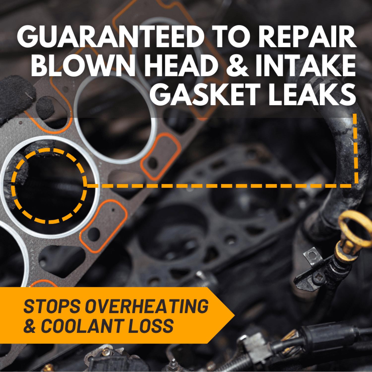(6 pack) Bar's Leaks Head Seal Blown Head Gasket Repair, Automotive Additive, 33.8 oz