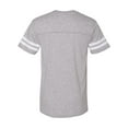 thumbnail image 4 of Adult Men Football Fine Jersey Tee Color Vintage Heather/ White X-Large Size, 4 of 5