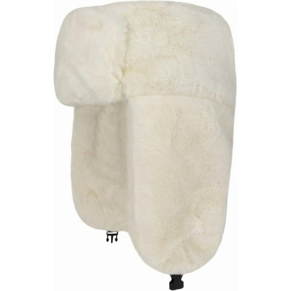 YooGuoGuo Womens Faux Fur Fuzzy Trapper Hat Winter Ear Flap Trooper Aviator Hat Hunting Hat Cap