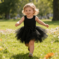 thumbnail image 2 of Younger Tree Tutu for Girl Toddler Cute Tulle Skirt with Bow Baby Dress for 18-24 Months, 2 of 9