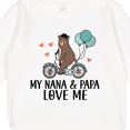 thumbnail image 3 of Inktastic My Nana Papa Love Me Grandchild Toddler Sweatshirt, 3 of 4