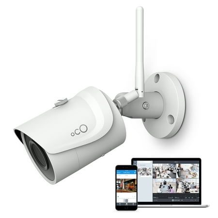 Oco Pro Bullet Outdoor / Indoor 1080p Cloud Surveillance and Security Camera with Remote (Best Outdoor Cloud Camera)