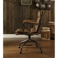 thumbnail image 5 of Acme Furniture Harry Office Chair, Vintage Whiskey Leather, 5 of 5