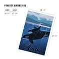 thumbnail image 2 of Lantern Press 1000 Piece Jigsaw Puzzle, Alaska, Orca and Calf, 2 of 5