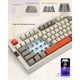 thumbnail image 4 of mecánico para juegos con retroiluminación RGB 104 para programador de videojuegos - Interruptor Azul Naranja shamjiam Teclado mecánico para juegos, 4 of 9