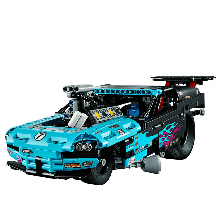 Legeme gået i stykker frugter LEGO Technic Drag Racer 42050 - Walmart.com