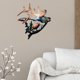 thumbnail image 3 of 3D l Wall Art Colgante Estatua Montaje en pared Arte de animales para interior libre Granja bar Exhibición, 3 of 9