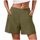 thumbnail image 1 of Combinadores Cortos para las Mujeres de Ajuste Suelto, Punk Hippie Sólido, Pantalones Sueltos de Bolsillo de la Ropa Callejera Jogger, 1 of 7