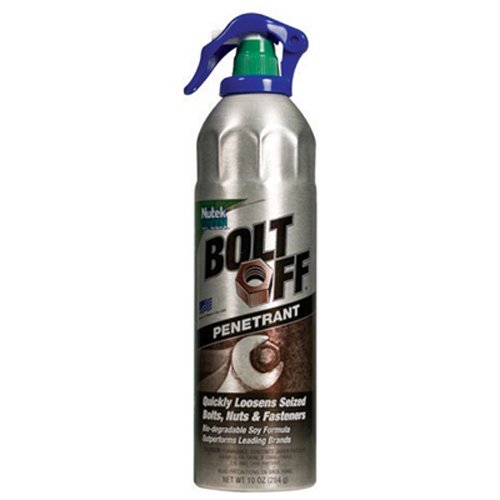 Nutek Green BET0002 BOLT OFF Soy Lubricant, Fast Acting 8 Oz. Spray