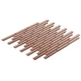 thumbnail image 3 of Sample - Rose Gold Copper Color Metallic Metal Brick Joint Mosaic Tile Kitchen Backsplash, 3 of 6