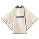 thumbnail image 1 of EeaseMX Poncho impermeable para niños, capa impermeable, capucha, impermeable de una pieza (beige) - Talla L, 1 of 7