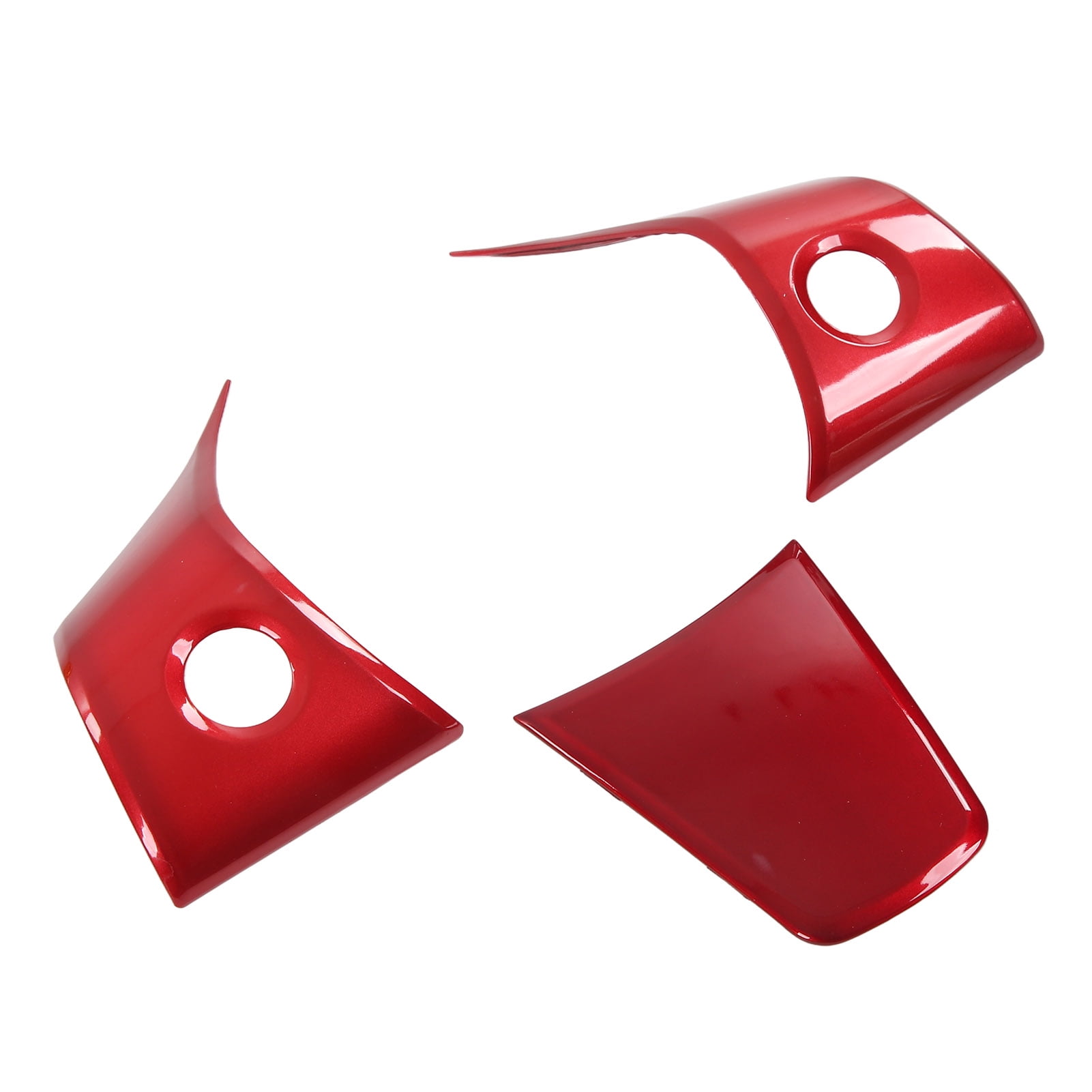Steering Wheel Cover Trim, Interior Accessories 3Pcs/Set Easy