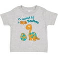 thumbnail image 3 of Inktastic I'm Gonna Be a Big Brother Dino Boys Toddler T-Shirt, 3 of 5