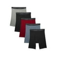 Fruit of the Loom Men's CoolZone Fly Assorted Long Leg Leg Boxer Briefs
