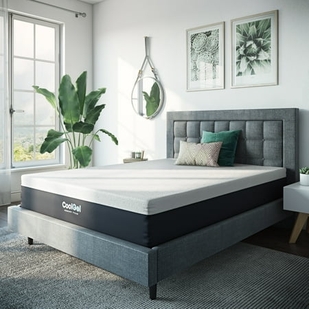 Modern Sleep 12-Inch Cool Gel Memory Foam Medium Plush Mattress