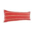 thumbnail image 4 of Ox Bay Daniel 14" x 36" Red/Tan Striped Cotton Blend Adult Decorative Throw Pillow Cover, 4 of 10