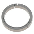 thumbnail image 1 of Mosquetón de titanio para llavero, gancho de seguridad de forma redonda, soporte para llaves, camping 22mm plata Cola Llavero redondo Mosquetón, 1 of 8
