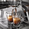 thumbnail image 5 of WAA 15 Bar Semi-auto Espresso Machine Built-in Burr Grinder Steam Milk Frother Stainless Steel Boiler,for Home Kitchen Apartment Counter Mini Coffee Bar, 5 of 8
