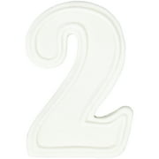 Wilton Customizable Number 2 Icing Decoration