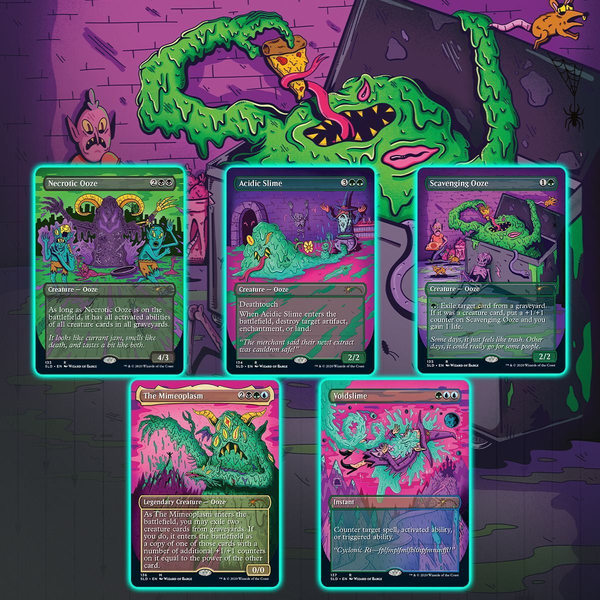 Magic The Gathering TCG Secret Lair Drop Series Prime Slime [Card