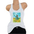 thumbnail image 4 of SMihono Hauts pour Femmes Débardeur pour Femmes Femme Impression Tournesol Col Rond Sans Manches Chemise Décontractée Tunique Débardeur Blouse Débardeurs pour Femmes Hauts d'Été pour Femmes, 4 of 4