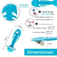thumbnail image 2 of Patineta Para Niños Waveboard Esqueleto Pescado Azul LAVIGA Plástico Altamente Resistente, 2 of 3