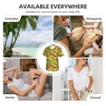 thumbnail image 5 of Xecao Tropical Summer Fruit for Women's V-Neck T-Shirts-Elegant Half-Sleeve Tops Perfect for Summer-Small, 5 of 5
