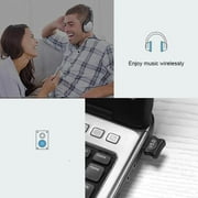 QHUDLV 5.0 Bluetooth Adapter USB Bluetooth Transmitter Laptop Headset Receiver Dongle Data Printer Audio