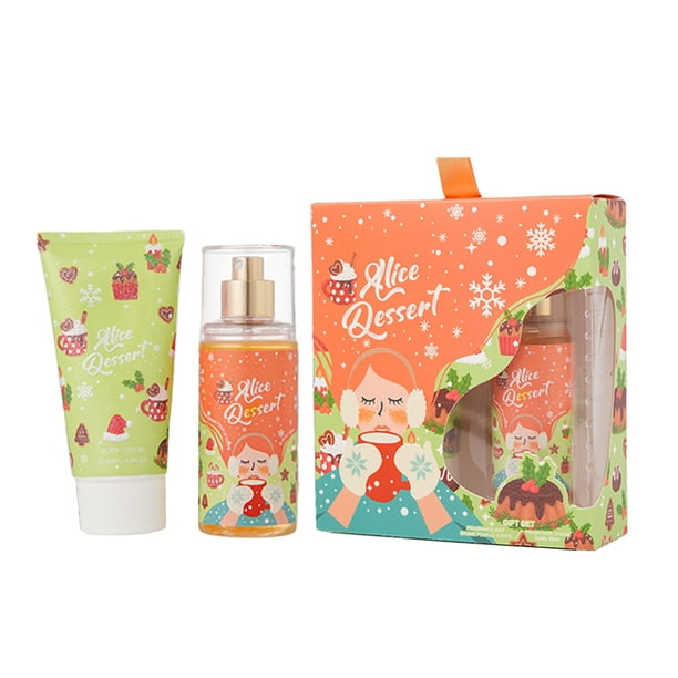 Set de cuidado corporal Body Milk para mujer, perfume de 88 ml